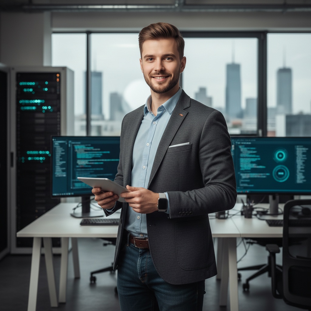 Jakub - certyfikowany specjalista IT z 5 letnim doświadczeniem w zarządzaniu infrastrukturą Microsoft 365